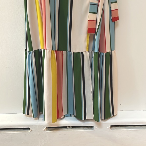 Mango Striped Dress L - Picture 5 of 7